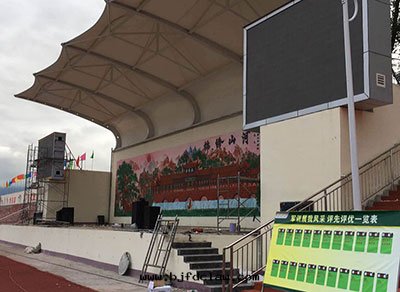 四(sì)川(chuān)越西(xī)二(èr)中(zhōng)P6室(shì)外(wài)led顯示屏